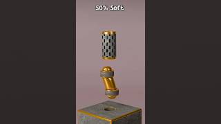 0% Soft vs 25% Soft vs 50% Soft vs 100% Soft Metal! 🤯@beastversee-b6t #beastversee