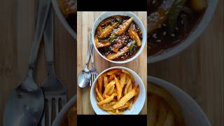 Easy Recipe For Chilli potatoes &amp; French Fries 🍟 #recipe #shorts #viral