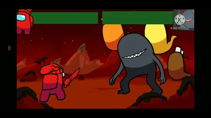 Player Vs Novisor But With healthbars | Among us Logic battle