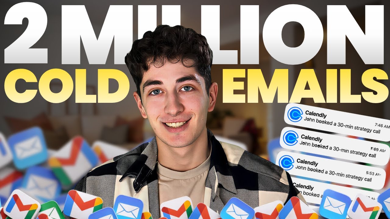 How I sent 2 million cold emails for SMMA agencies in 30 days - YouTube