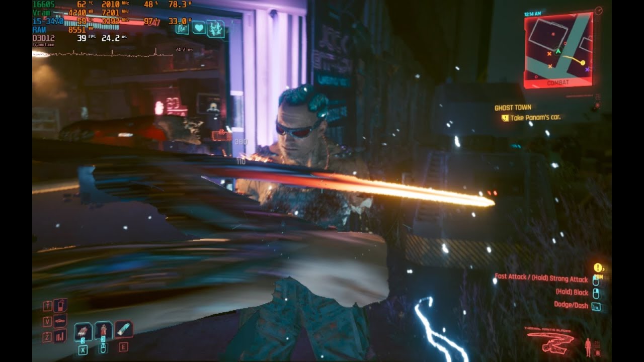Cyberpunk 2077 Phantom Liberty  GTX 1660 SUPER i5-3470