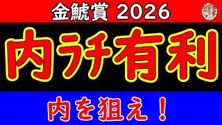 金鯱賞2026最終予想｜開幕週の高速馬場で展開はどう動く?内有利の馬場傾向から浮上する馬を徹底分析【競馬予想】