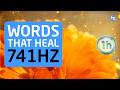 Words That Heal | 741Hz Calendula Flower Essence Meditation | 1 Hour Deep Healing 🌸