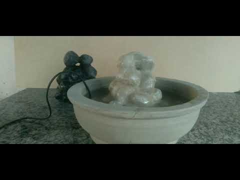 fonte de água mini cascata decorativa para fonte de água