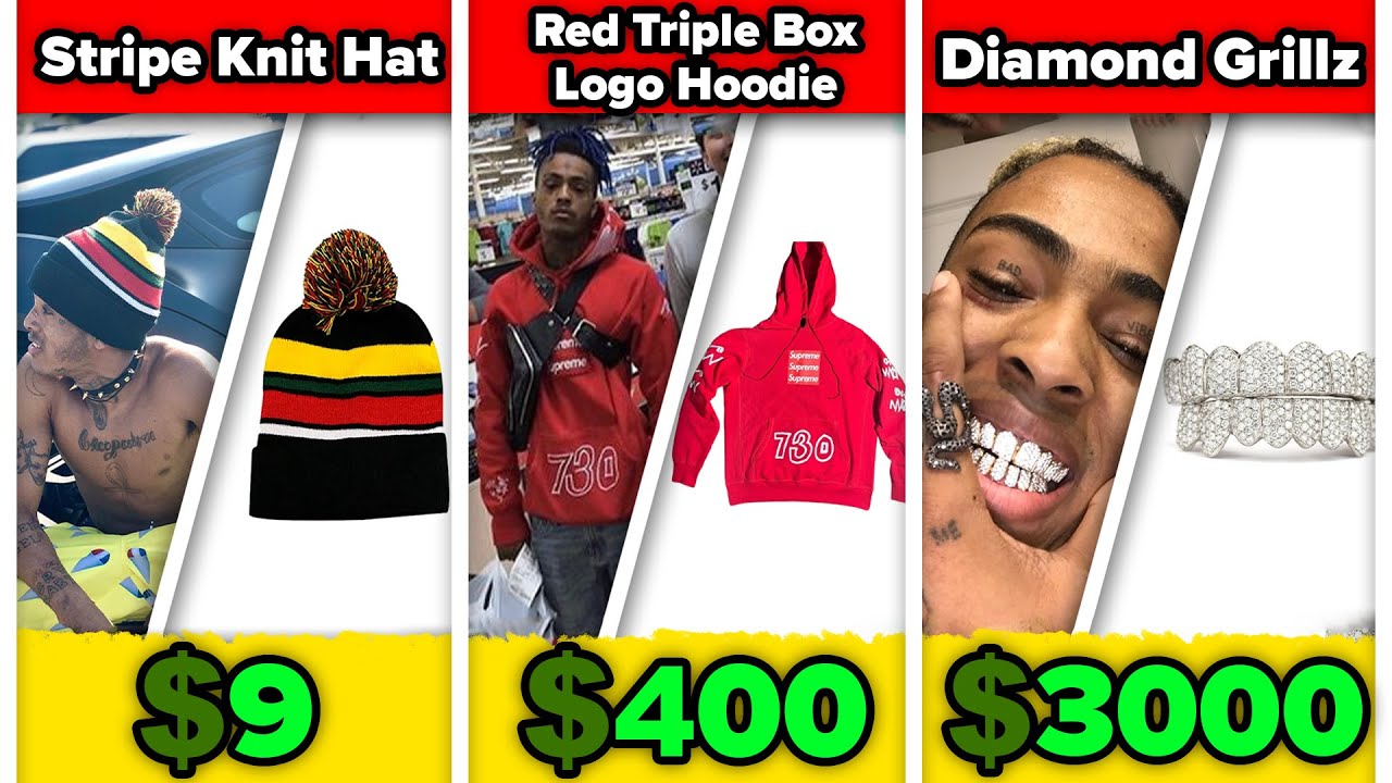 Модный образ XXXTentacion | Сравнение