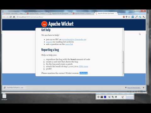 hands on apache wicket - part 1