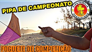 COMO FAZER A PIPA FOGUETE DE 52 CM APRENDA A MEDIDA DA PIPA MAIS USADA PELOS COMPETIDORES DO RJ