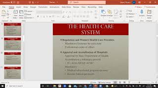 NURN 115 Week Ten - Health Care Delivery Systems Net Worth