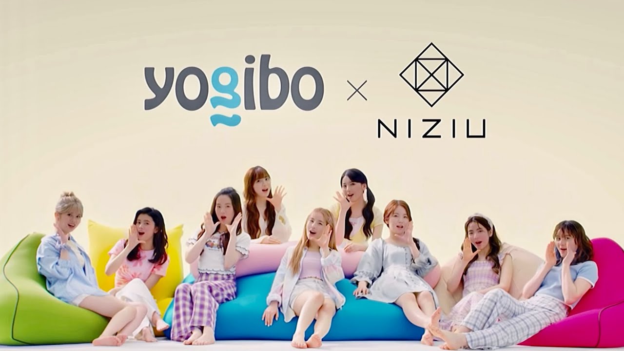 NiziU x Yogibo Beanbag Commercials (2021) - YouTube