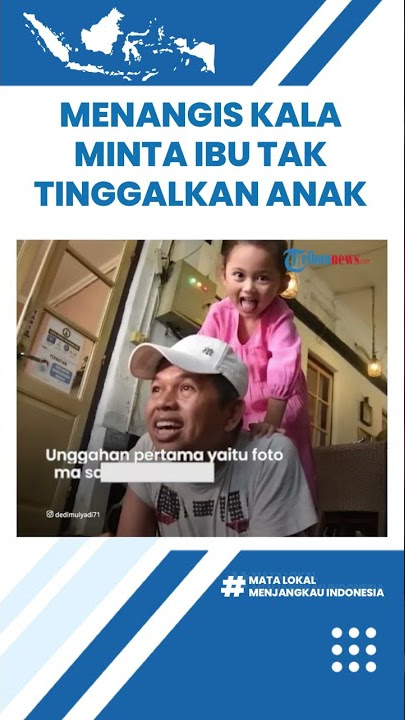 Momen Dedi Menangis Kala Minta Seorang Ibu Tak Tinggalkan Anaknya, Teringat Nasib Putri Bungsu