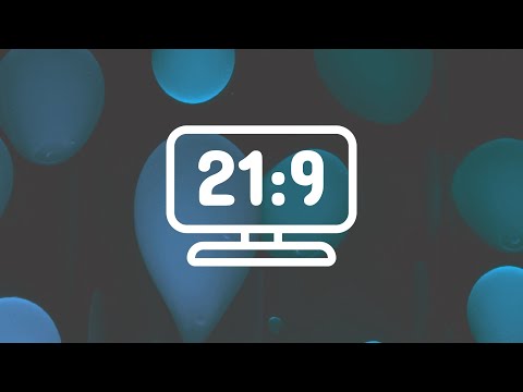 21:9 Background Video with Lava Lamps