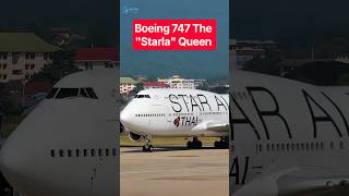 The Boeing 747 'Starla' Queen. #shorts