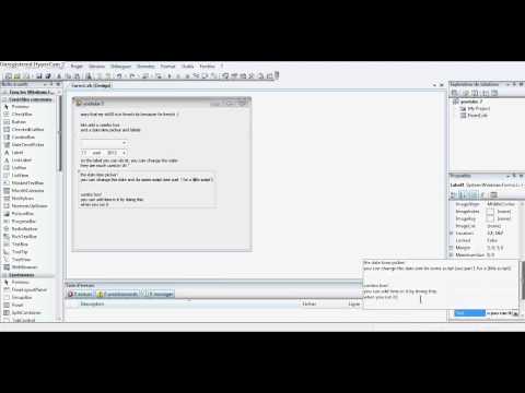 Visual basic 08 Tutorial: The Basic, Episode 2