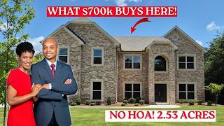 New Homes in Atlanta | $700K Luxury New Construction on 2.53 Acres | Conyers GA Home Tour