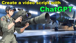 Create a rough draft video script with ChatGPT. Part 1