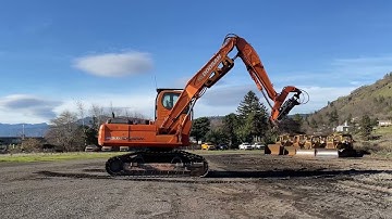 2006 Doosan DX300 LL Shovel Log Loader