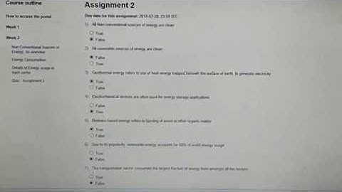 NCER assignment 2 solution , NON CONVENTIONAL ENERGY RESOURCE ; NPTEL