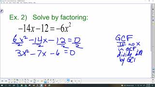 Saxon Algebra 2 Lesson 105 Advanced Factoring (AC Method) Guide