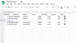 How to insert copied rows in google sheet
