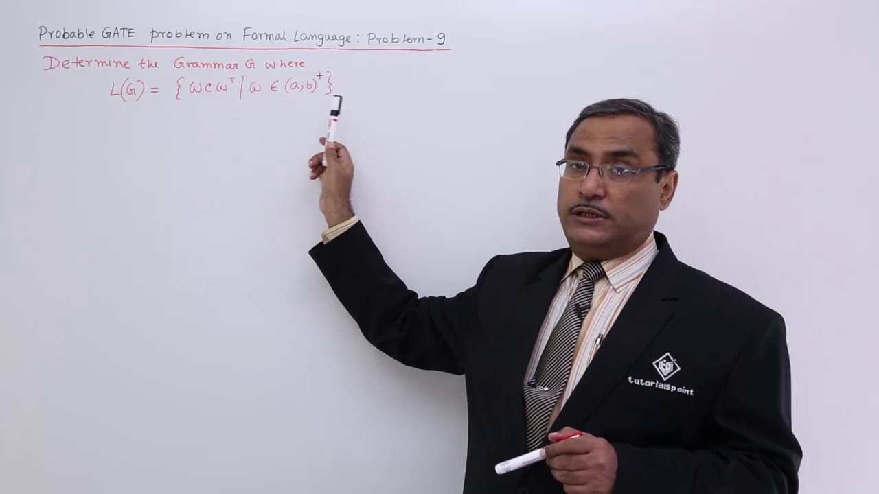 Formal Language - GATE Exercise 9 - YouTube