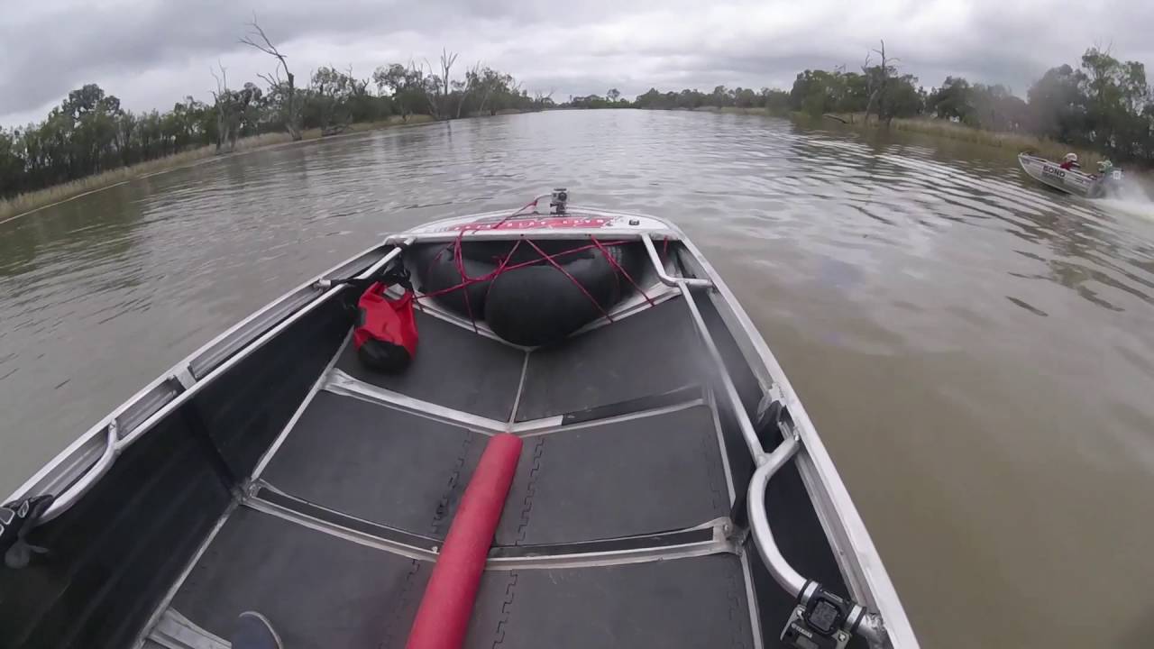 Riverland Dinghy Derby 'team RAS' boat A18 overtake YouTube