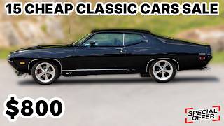 Thumbnail 15 Old Cars for Sale Cheaply by Owners