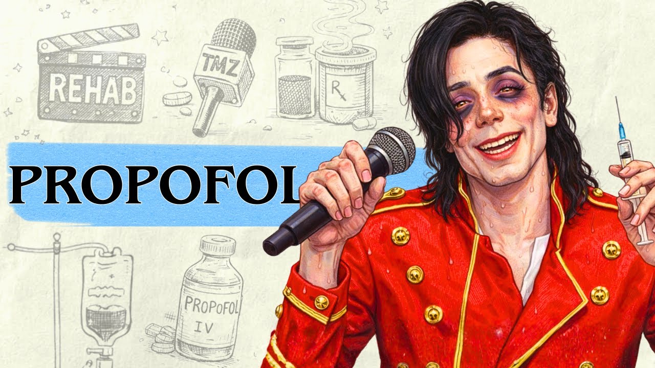 The TERRIFYING Propofol Addiction That Killed Michael Jackson in 2009 | Boring History For Sleep