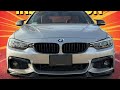 BMW F32 Front Lip , Spoiler , Mirror Caps Install video Cuztomtuning parts and accessories
