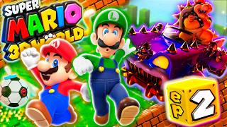 Super Mario 3D World but It's Impossible (World 1 Finale)