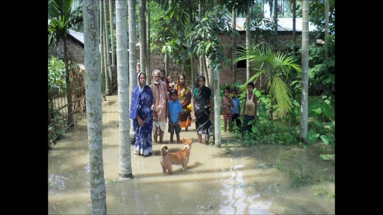 Badruddin Ajmal in Assam Flood