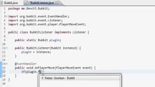 How To Make a Bukkit Plugin: Episode 22 *Freezing Players*
