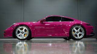 2023 911 992 GT3 TOURING RUBY STAR XCLUSIVE BLUE INT FREE ENCLOSED DELIVERY FOR SALE R3MOTORCARS.COM