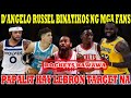 PAPALIT sa PWESTO ni LEBRON TARGET NA | D'angelo RUSSELL BINATIKOS ng mga FANS | Rockets KAWAWA