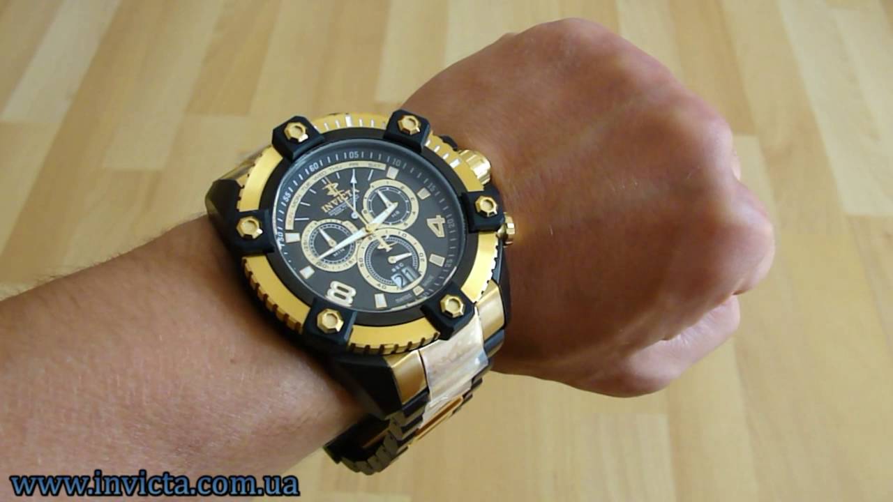 Invicta 13018 Arsenal Swiss Made Chronograph - YouTube