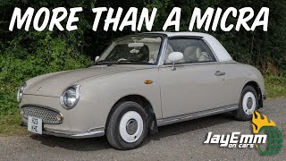 Large Man Drives a Nissan Figaro. Will It End Well?