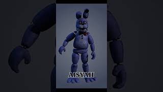 Unwithered Bonnie Edit 💜🐰🎸🎀 || #fnaf2 #unwitheredbonnie #witheredbonnie #aisyahthelefty