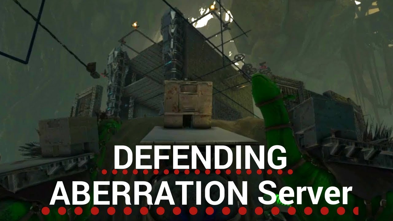Ark official PvP | vVv | Defending Aberration against former allies
