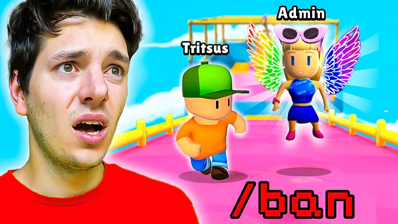 ZAGRAŁEM Z ADMINKĄ STUMBLE GUYS I ZOSTAŁEM ZBANOWANY!