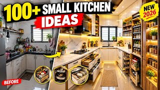  100+ Modern Small Kitchen Organization Ideas That Will Make Your Kitchen Look BIGGER & LUXURIOUS! 😍