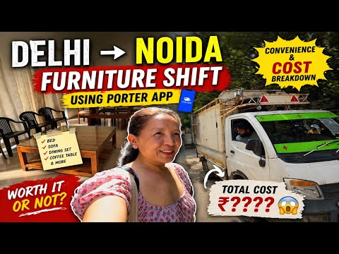 How Much Does It REALLY Cost to Move Furniture in Delhi? 🤯 Tibetan Vlogger | Mundgod | Delhi vlog