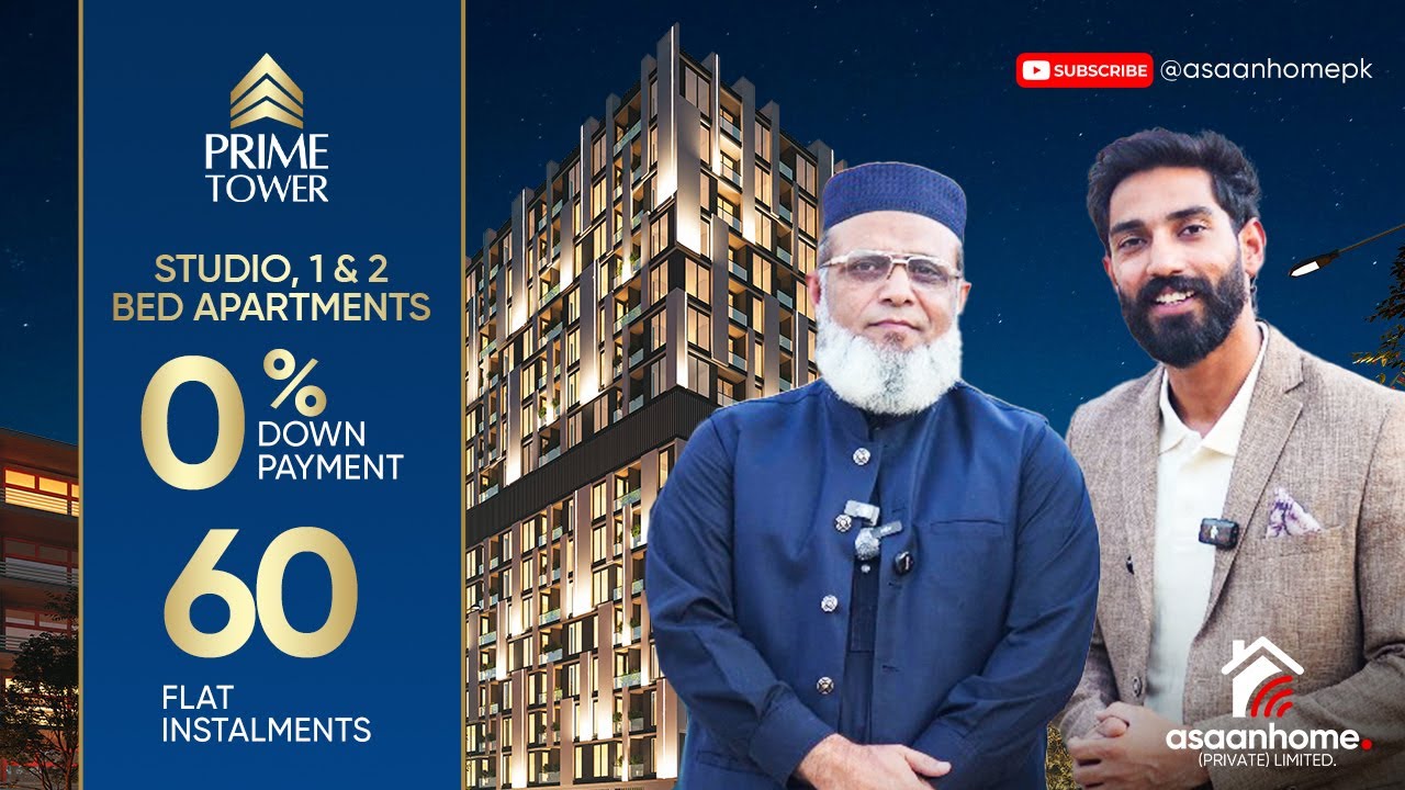 Is Prime Tower Bahria Town Lahore REALLY offering dream apartments on 0% Down Payment? 😲