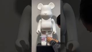 Stickerbombing a bearbrick… what next?👀 #sticker #stickers #stickerbombing #stickerbomb #bearbricks