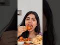spicy chicken and pani puri #food #asmr #mukbang #explore #shorts #subscribe #sub
