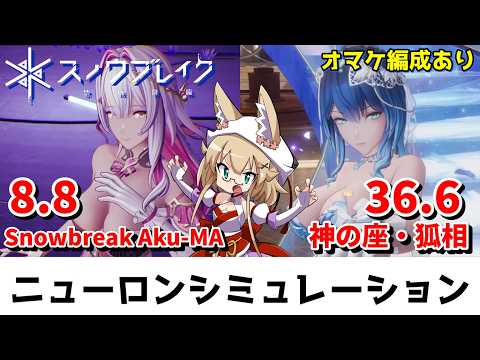 【スノウブレイク】ニューロンシミュレーション 5/25～5/31(Snowbreak Aku-MA/神の座・狐相）