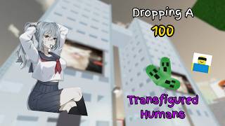 Dropping 100 Transfigured Humans Jujutsu Shenanigans