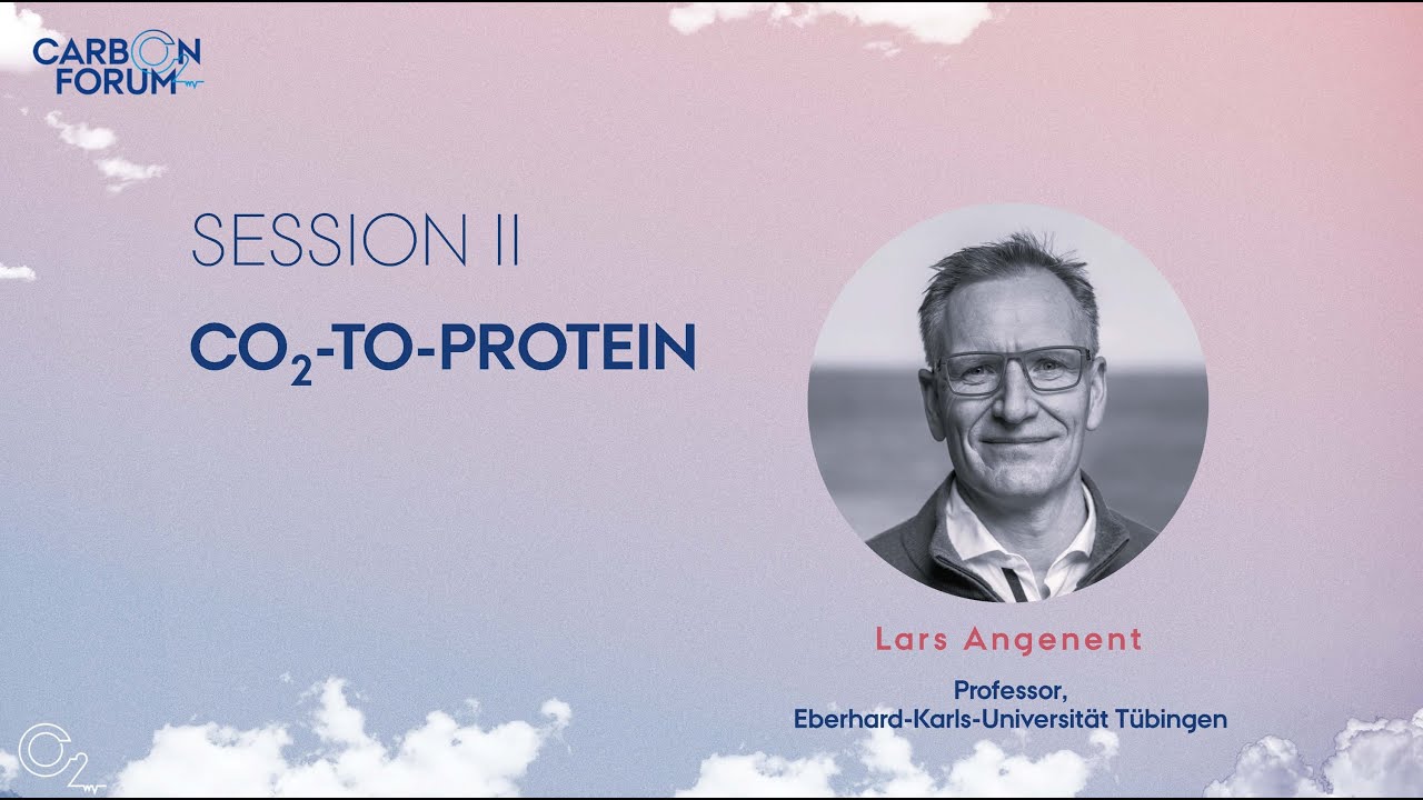 Lars Angenent Carbon Forum 2025 - Lars Angenent, CO2-TO-PROTEIN - YouTube