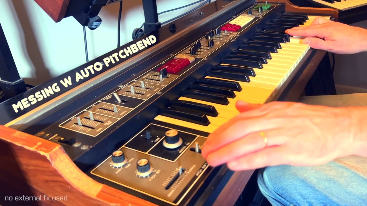 1978 Roland RS-505 Paraphonic - YouTube