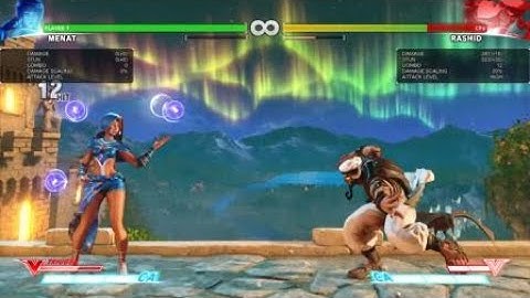 [SFV] Menat empty jump low/throw concept