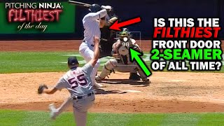 The Filthiest Front Door Two Seamer of All Time?! 98 mph insanity