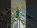 How to Make a Cute Robot from Recycled Tin Cans! 🤖♻️ (DIY Craft) #shorts #ytshorts